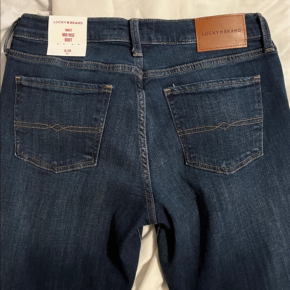 Lucky Brand Mid Rise Sweet Boot - Picture 2 of 6